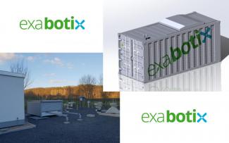 exabotix stellt vollautomatisches Drohnen- Hangar System vor