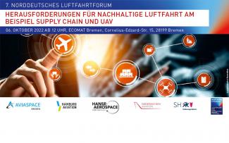 7. Norddeutsches Luftfahrtforum - Supply Chain und UAV